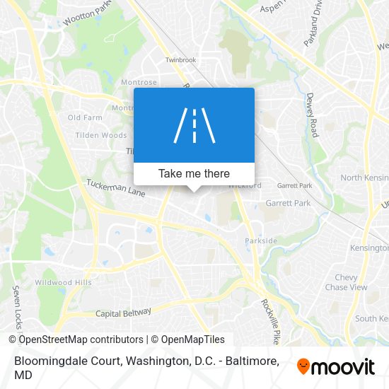 Bloomingdale Court map