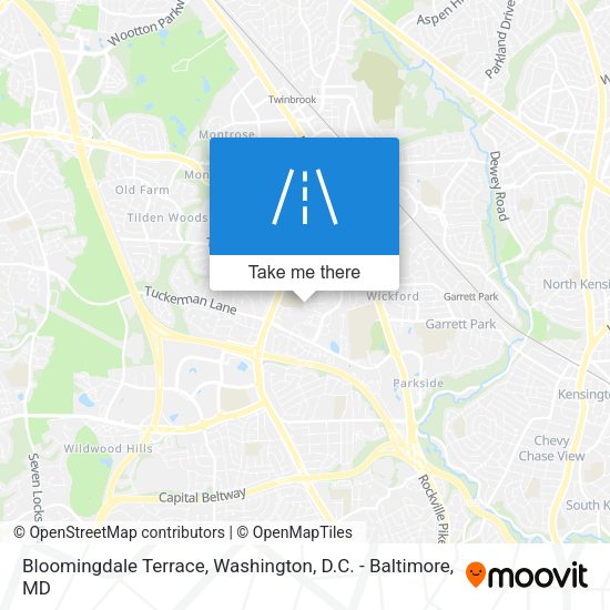 Bloomingdale Terrace map