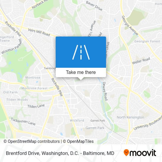 Mapa de Brentford Drive
