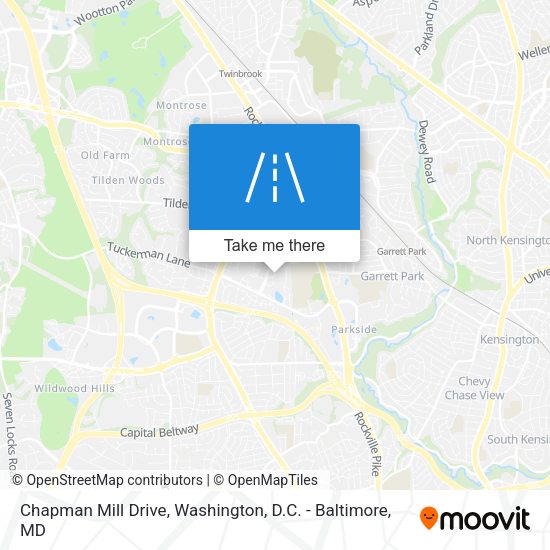 Chapman Mill Drive map