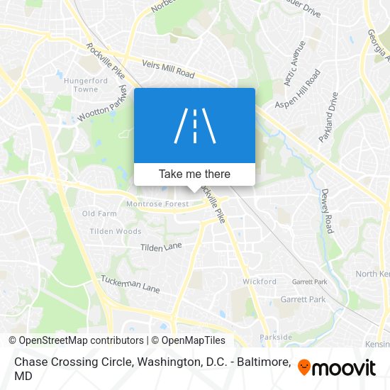 Mapa de Chase Crossing Circle