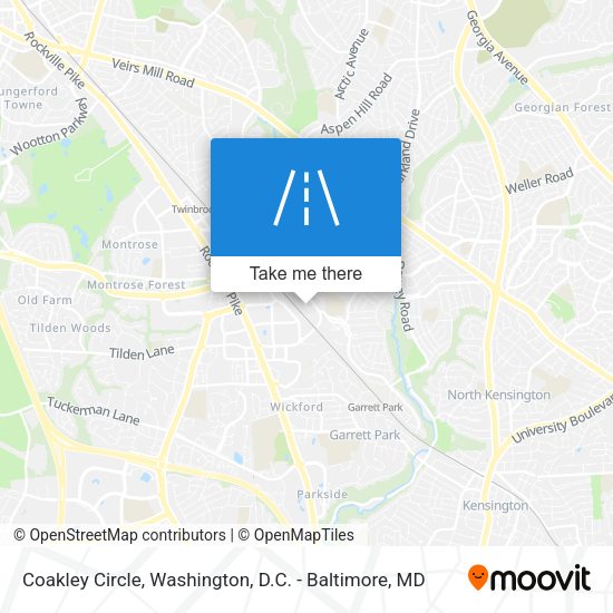 Coakley Circle map