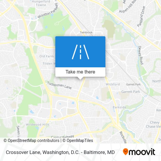 Crossover Lane map