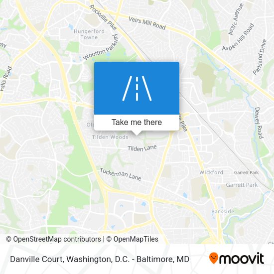 Danville Court map
