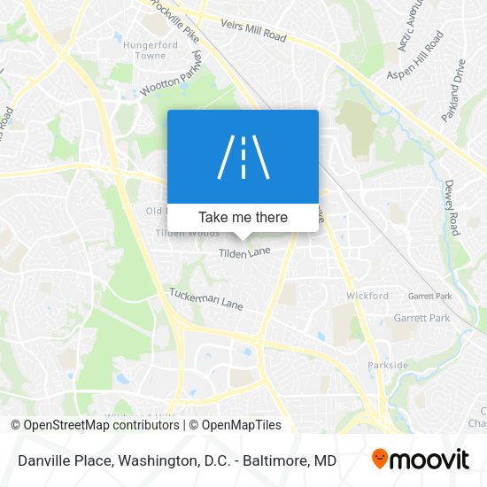 Danville Place map