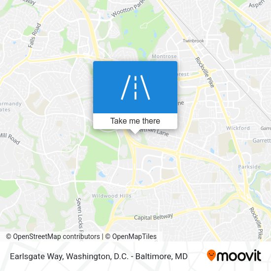 Earlsgate Way map