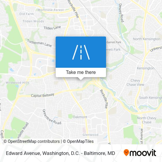 Edward Avenue map