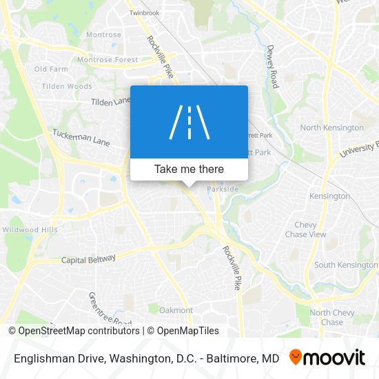 Englishman Drive map