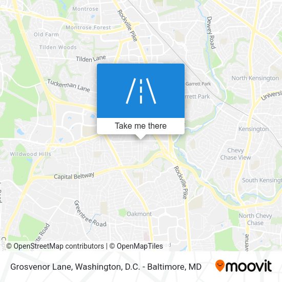 Grosvenor Lane map