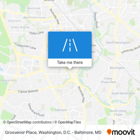 Grosvenor Place map
