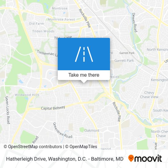 Hatherleigh Drive map