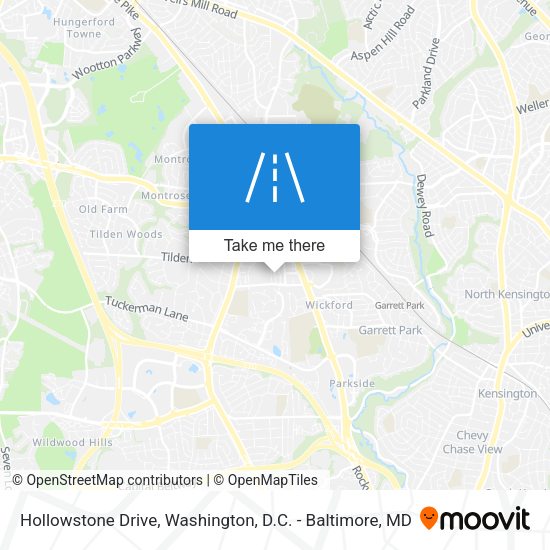 Hollowstone Drive map