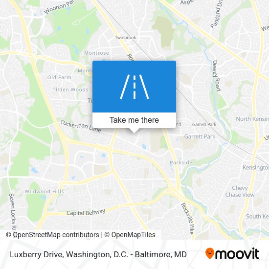Mapa de Luxberry Drive