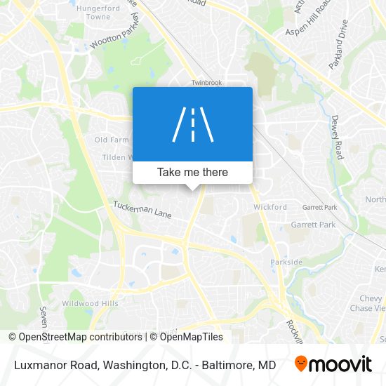 Luxmanor Road map