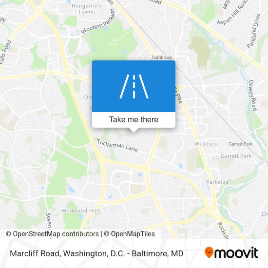 Mapa de Marcliff Road
