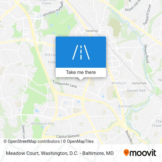 Meadow Court map