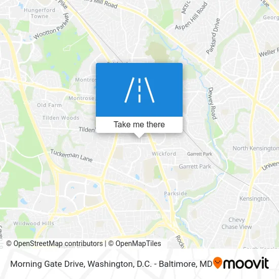Morning Gate Drive map