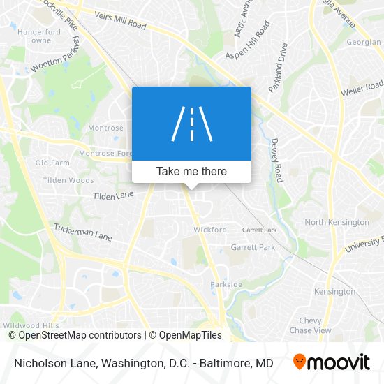 Mapa de Nicholson Lane