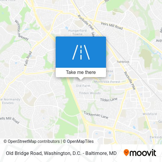 Old Bridge Road map