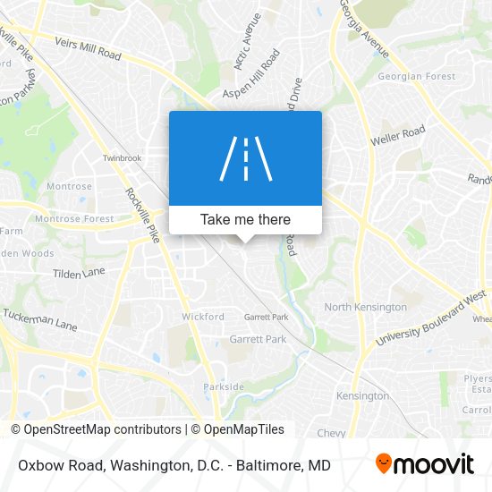 Oxbow Road map