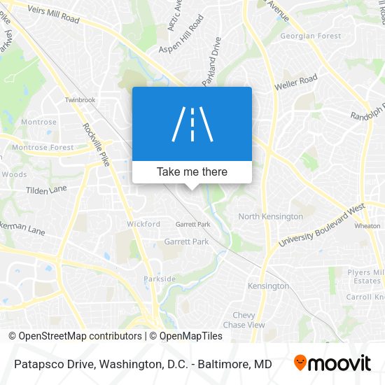 Mapa de Patapsco Drive