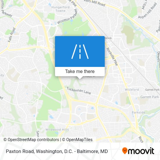Mapa de Paxton Road
