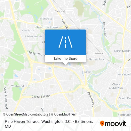 Pine Haven Terrace map