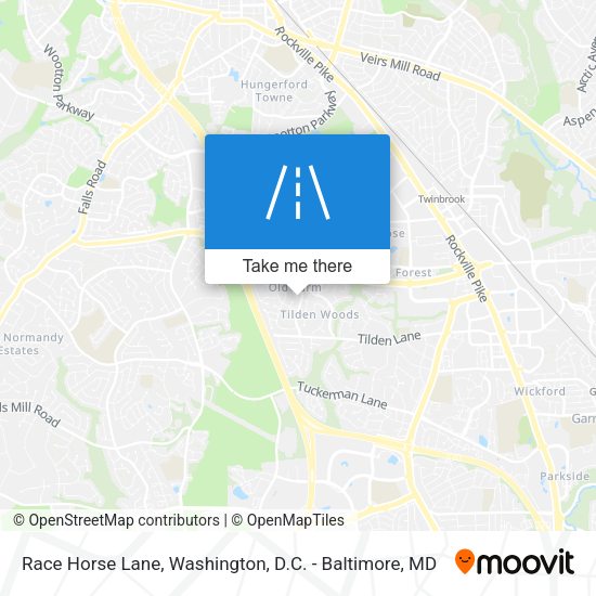 Mapa de Race Horse Lane