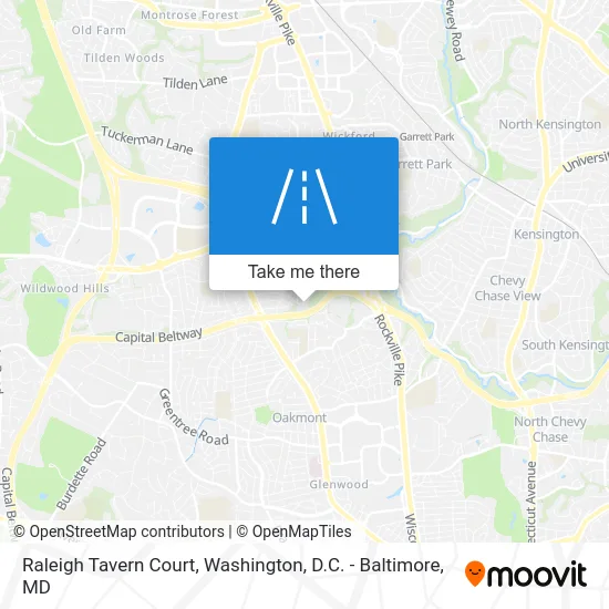 Raleigh Tavern Court map