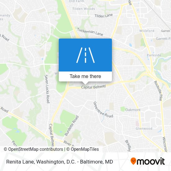 Renita Lane map