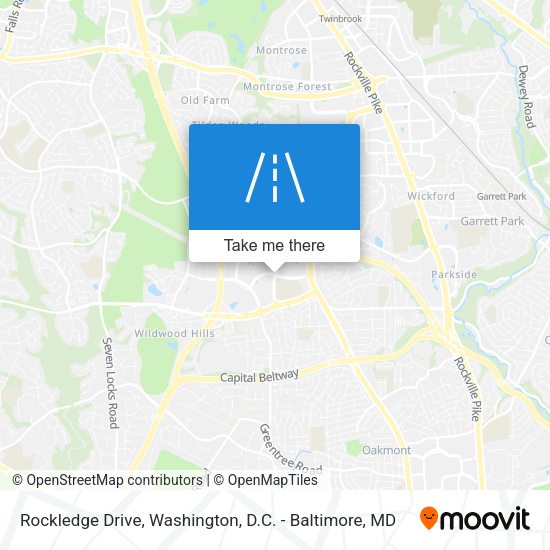 Mapa de Rockledge Drive