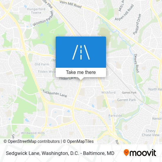 Mapa de Sedgwick Lane