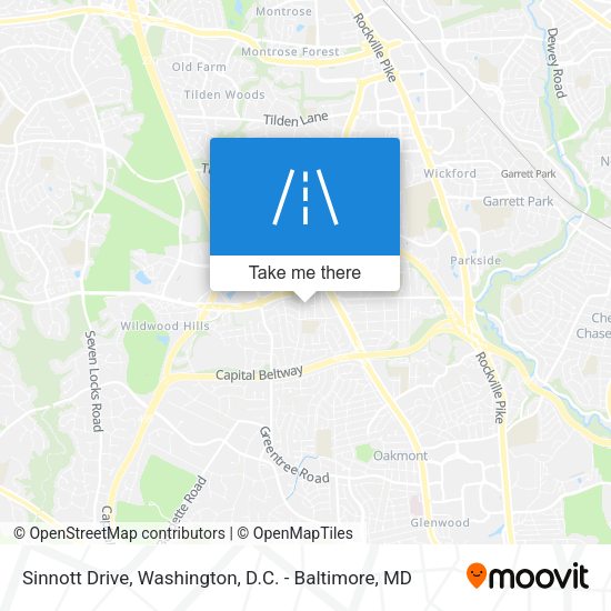 Sinnott Drive map