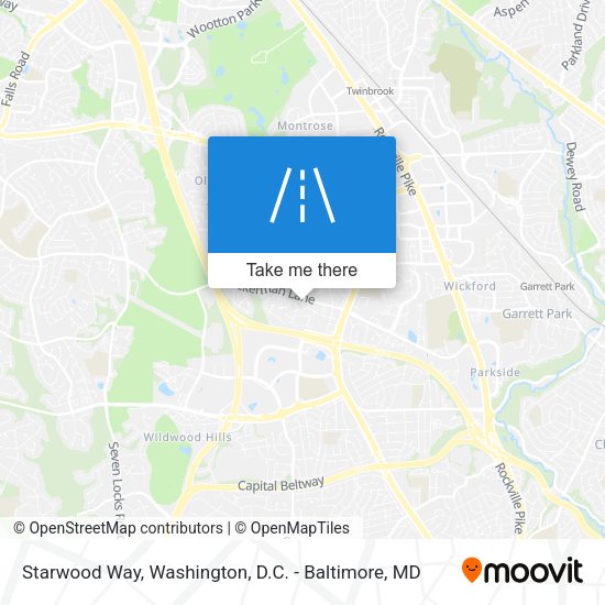 Starwood Way map