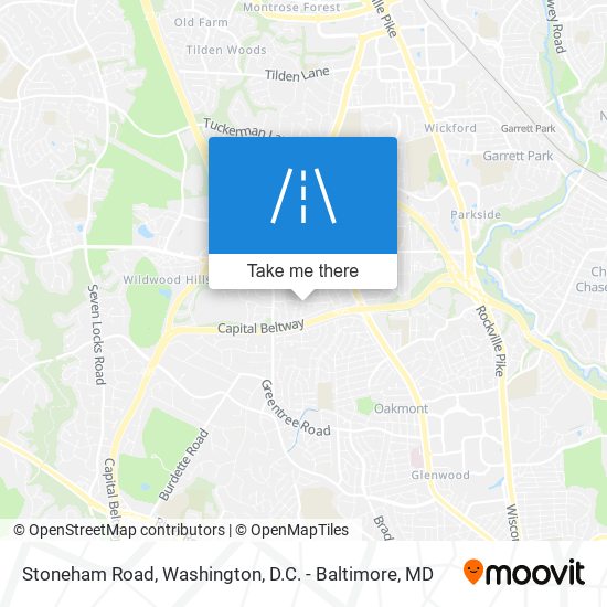 Mapa de Stoneham Road