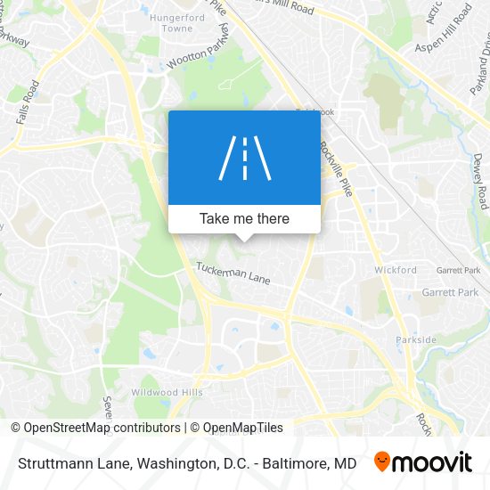 Struttmann Lane map