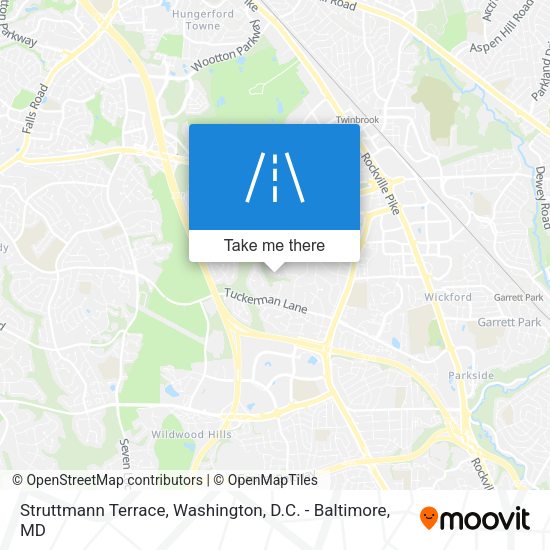 Struttmann Terrace map