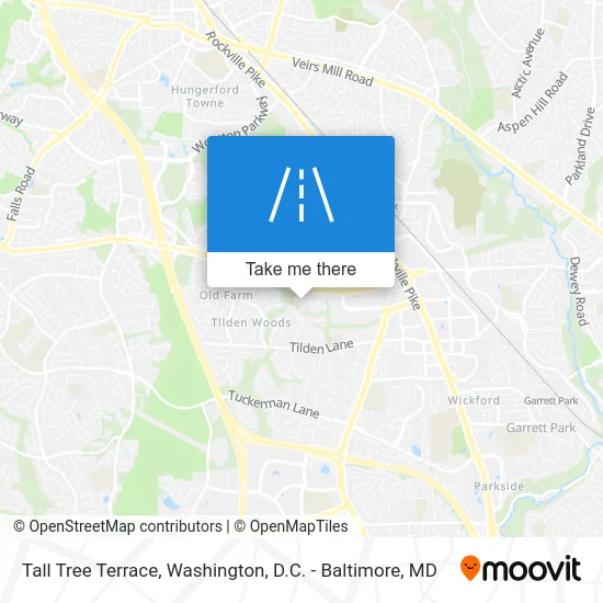 Tall Tree Terrace map