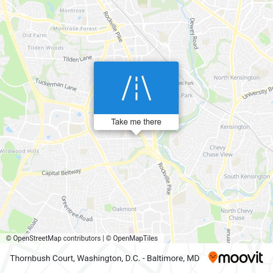 Thornbush Court map