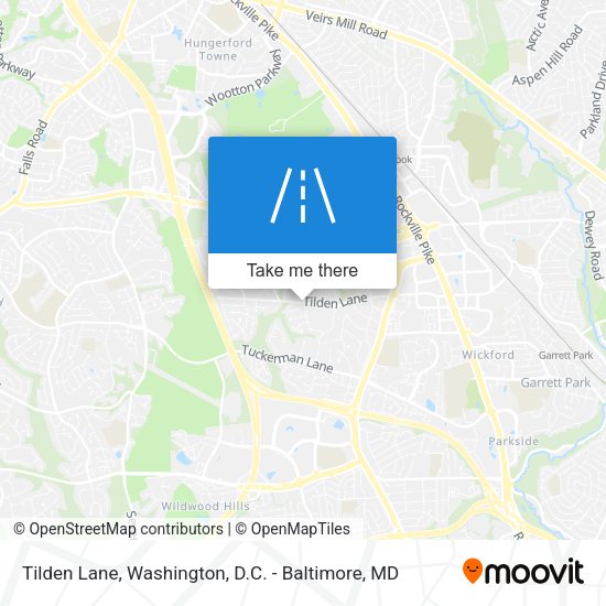 Tilden Lane map