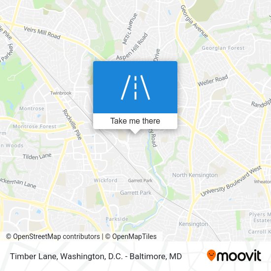 Mapa de Timber Lane