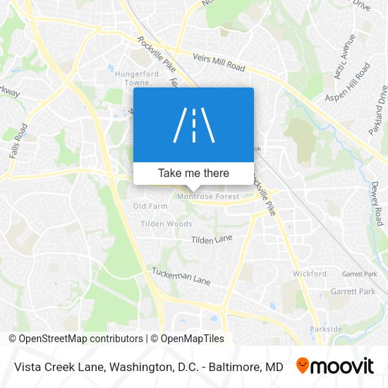 Mapa de Vista Creek Lane