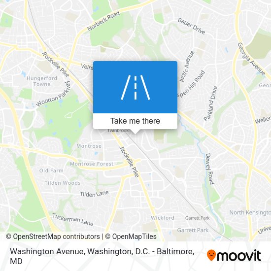 Washington Avenue map