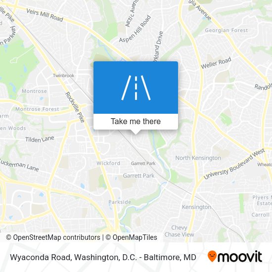 Wyaconda Road map