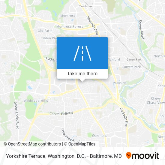 Yorkshire Terrace map