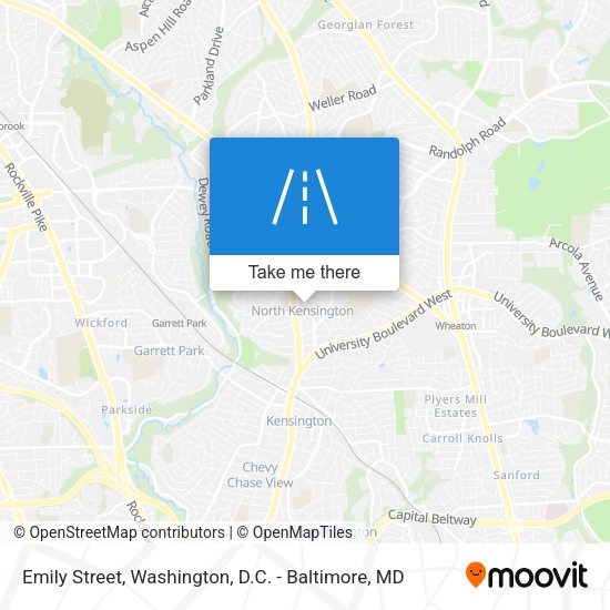 Emily Street map
