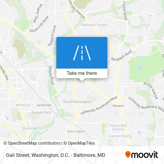 Gail Street map