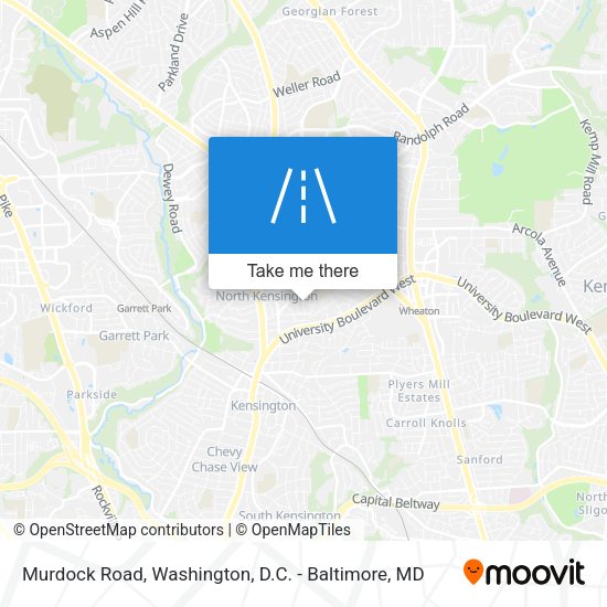 Murdock Road map