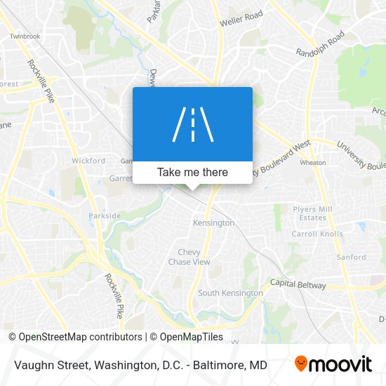 Vaughn Street map