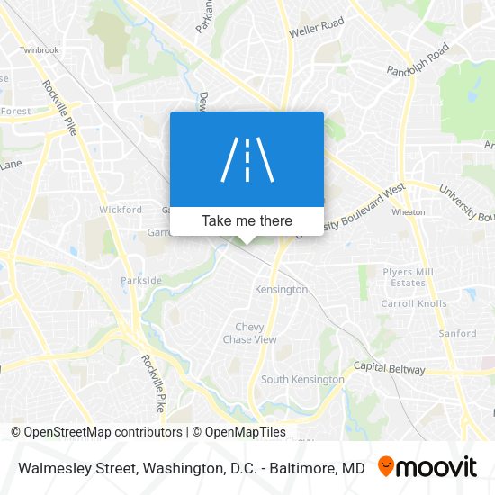 Mapa de Walmesley Street